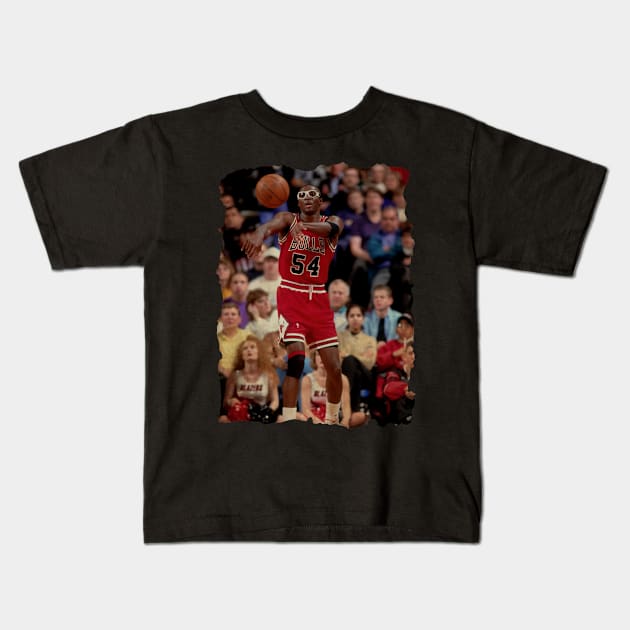 Horace Grant Vintage Kids T-Shirt by CAH BLUSUKAN